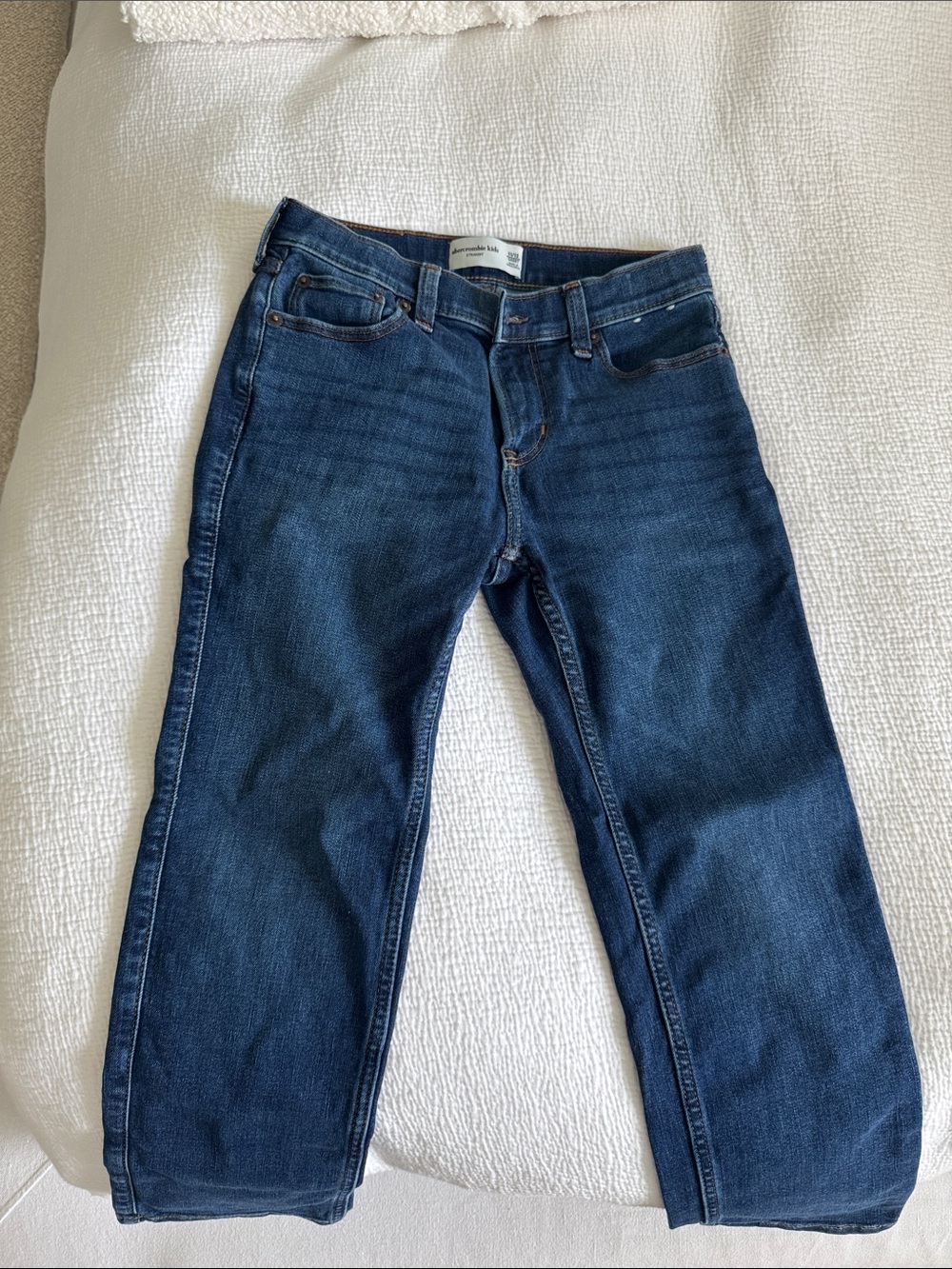 Abercrombie Kids Straight Leg Denim 11/12 SHORT